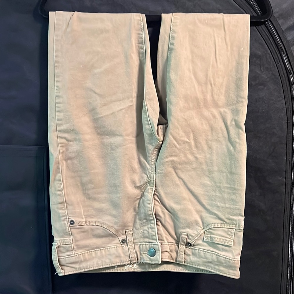 Skinny Leg Khakis